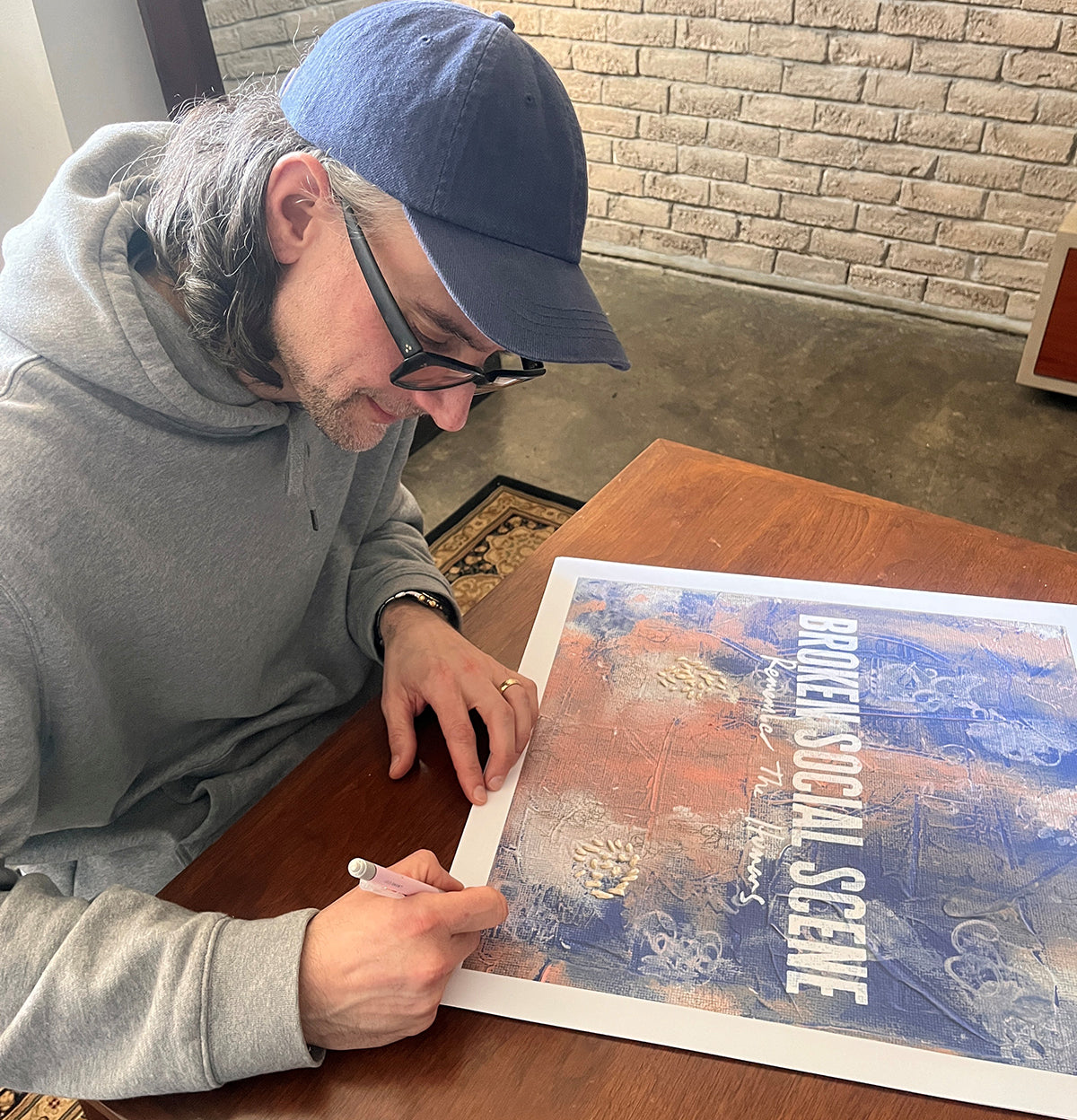 Limited Edition Remember the Humans Album Cover Lithograph